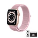 PASEK SPORTOWY APPLE WATCH CRONG NYLON 38/40 RÓŻOWY