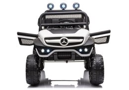 AUTO NA AKUMULATOR MERCEDES UNIMOG S BIAŁY